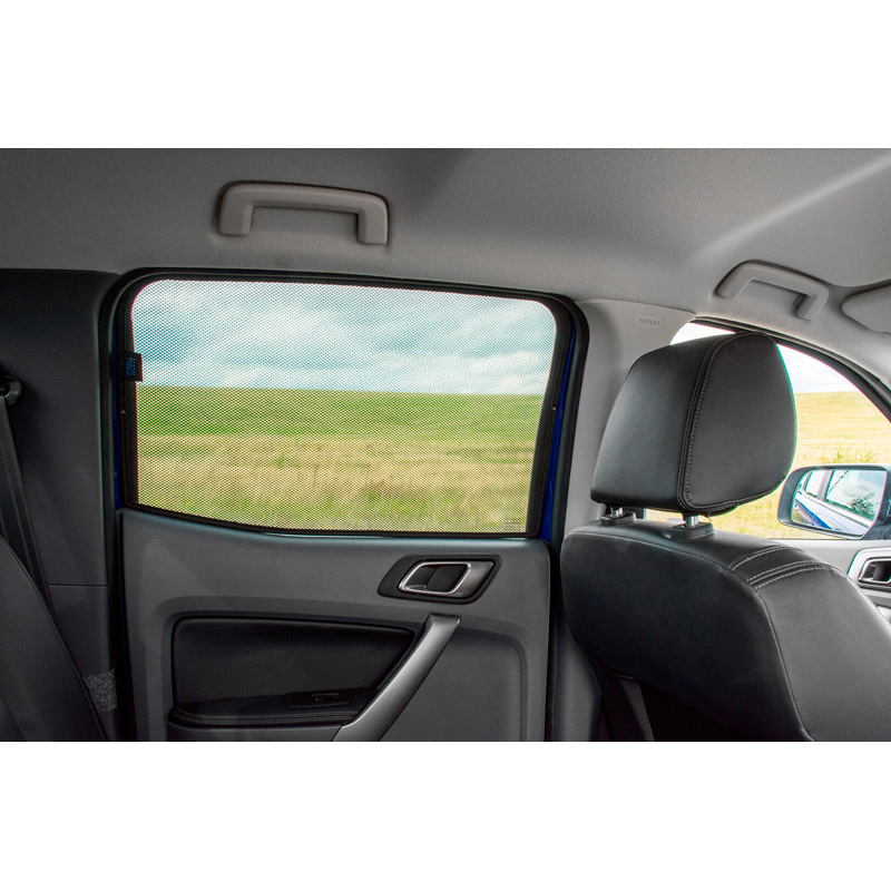 Set Car Shades  Ford Ranger D/C T6 4-deurs 2011-2023 (4-delig)