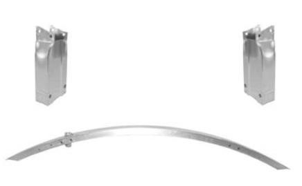 dwarsbalk, steun, aluminium, links Mercedes C klasse, W204, 2007