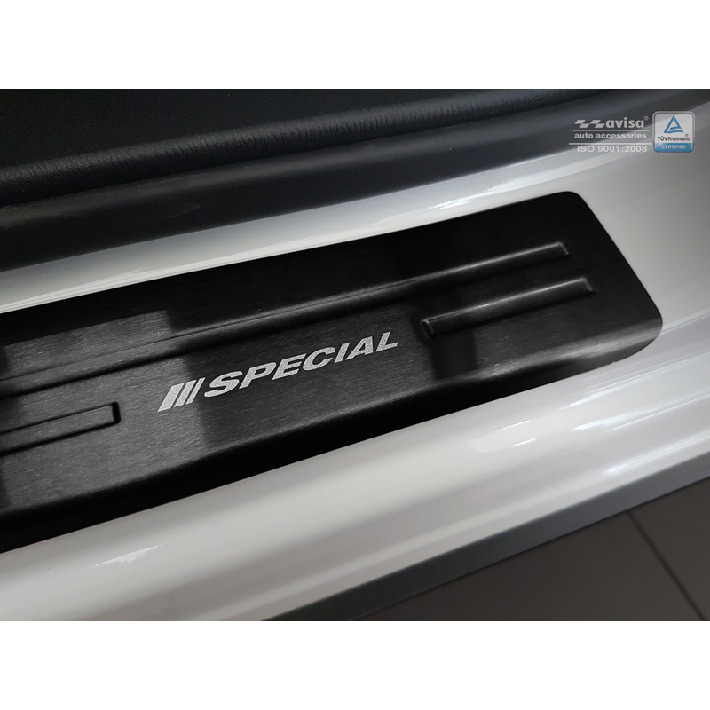 Zwart RVS Instaplijsten  Mazda CX-5 2012-2017 4-delig