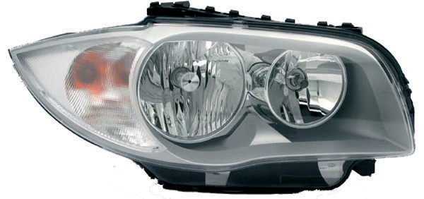Koplamp rechts BMW E87 04-07 TYC H7+H7