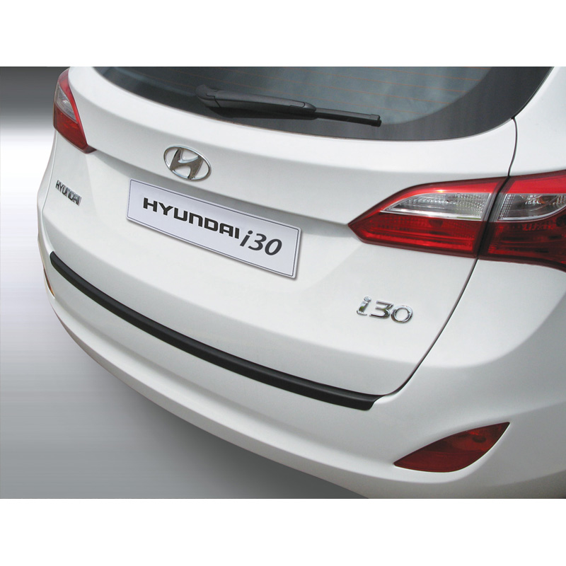 ABS Achterbumper beschermlijst  Hyundai i30 Tourer 2012-2017 Zwart