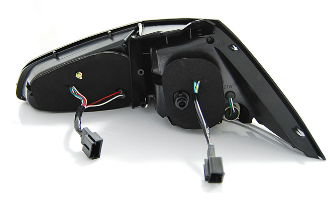 Achterlichten VW Golf VII 12- Zwart/Smoke LED Tube