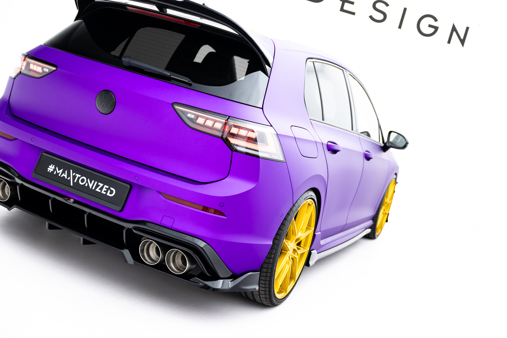 Diffusor (met verticale bars) V.1 Volkswagen Golf R Mk8 / Mk8 Facelift