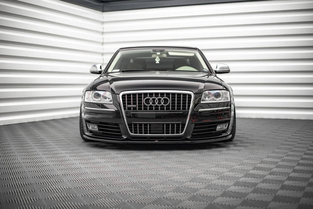 Voor Spoiler VW Audi S8 D3 Glanzend Zwart