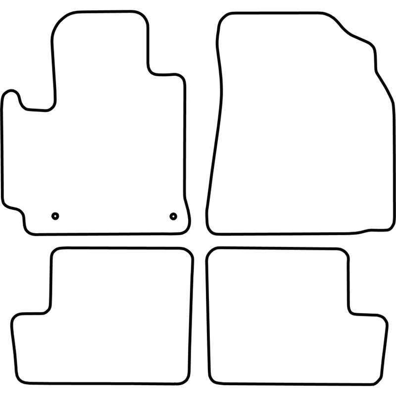 Automatten  Toyota RAV4 2003-2006