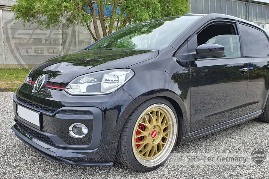 Zijschermen Volkswagen Up! Verbreed (zonder knipperlicht)
