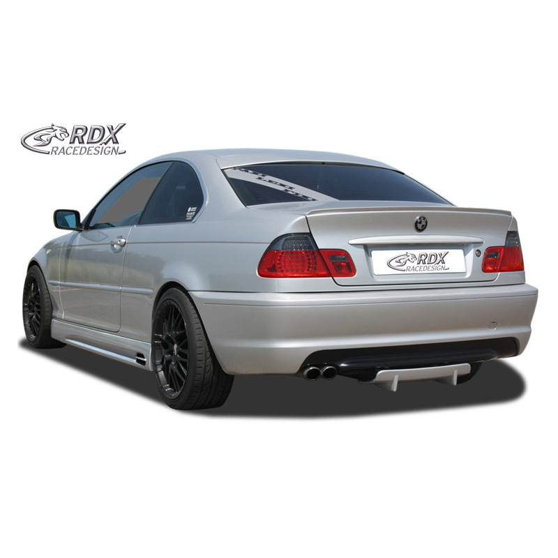 Achterskirt 'Diffusor U-Diff'  BMW 3-Serie E46 1999-2007 (PU)