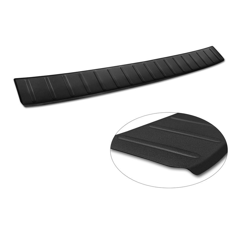 Matzwart RVS Achterbumperprotector  Volkswagen T-Cross 2019-2024 & FL 2024- 'Ribs'
