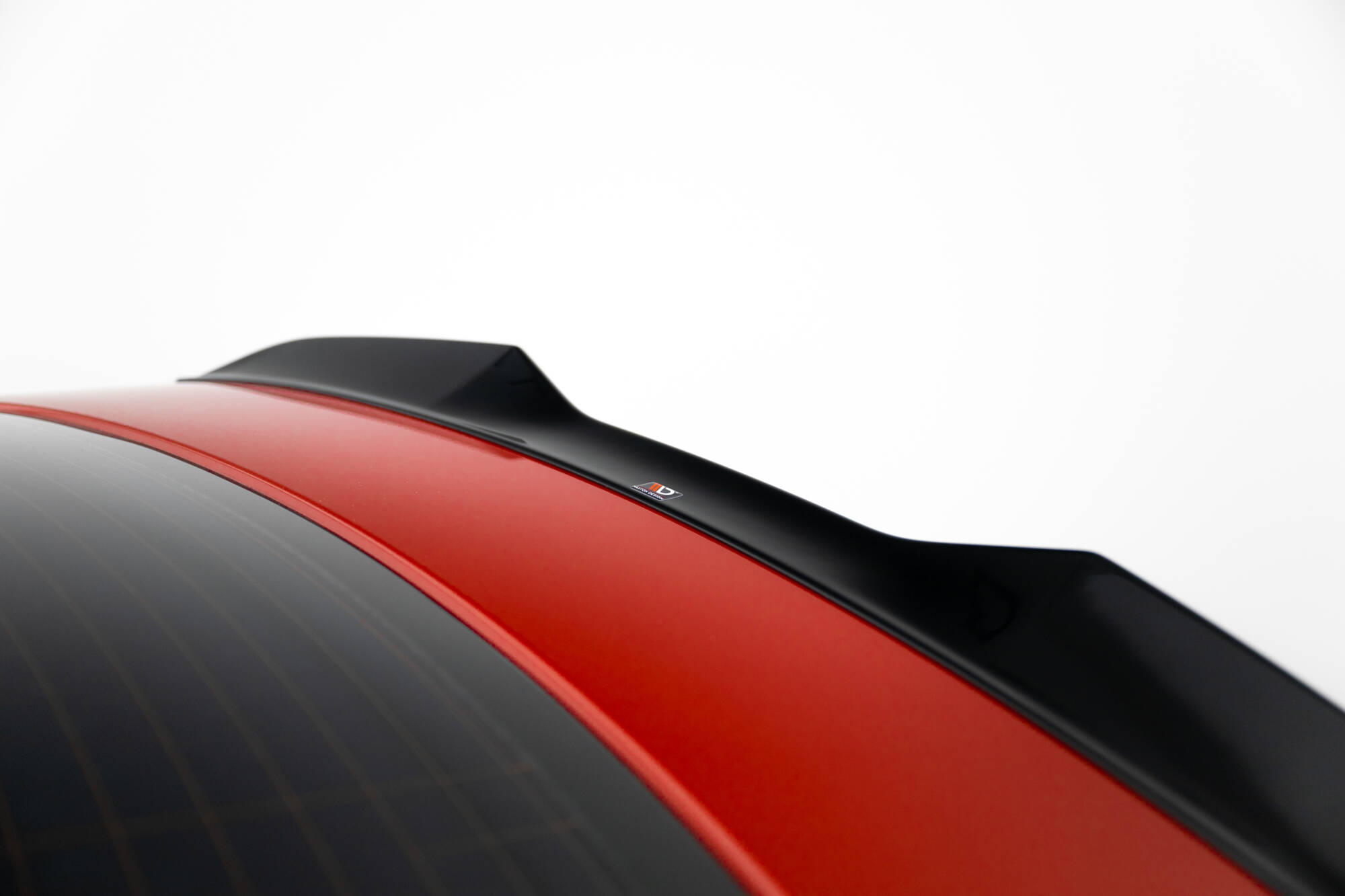 Spoiler Cap 3D Audi A5 Sportback S-Line 8T Facelift Maxton Glanzend zwart