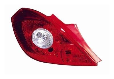 achterlicht, zonder fittingdeel, 3 drs, links Opel Corsa D, 2006