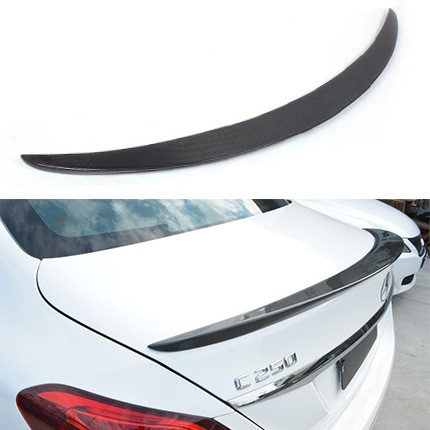 Carbon Achterklep spoiler Mercedes W205 C-Klasse