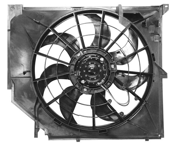 Radiator FAN BMW E46 00-06 ALLE MODELLEN met AIRCO