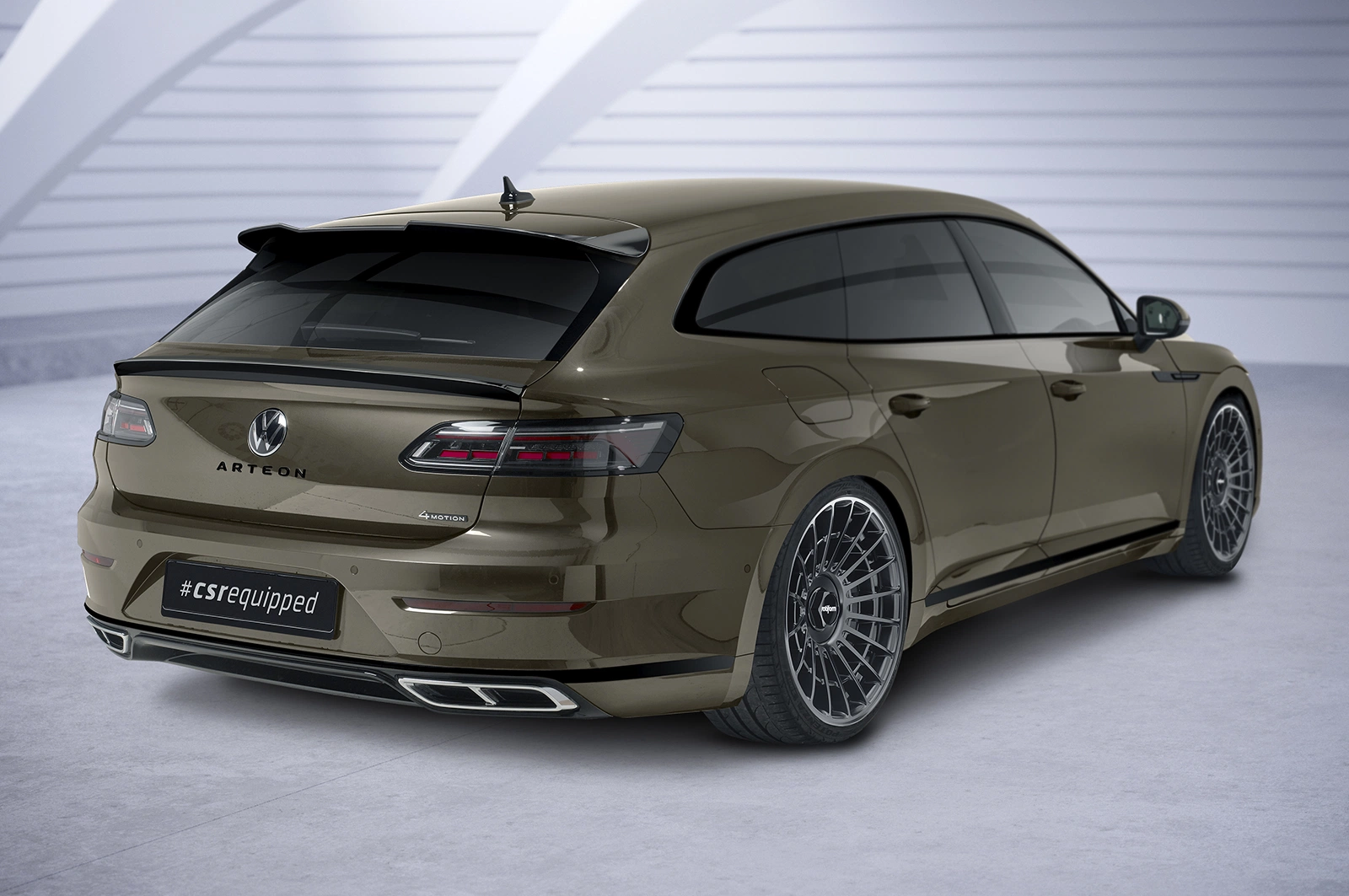 Achterspoiler VW Arteon Shooting Brake glans zwart 2020–