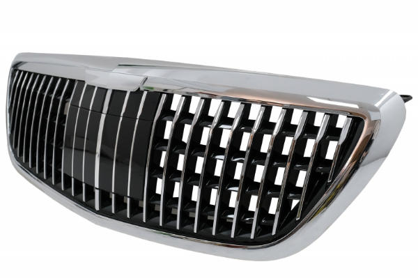 Grill Mercedes W222 Vertical Design Chroom