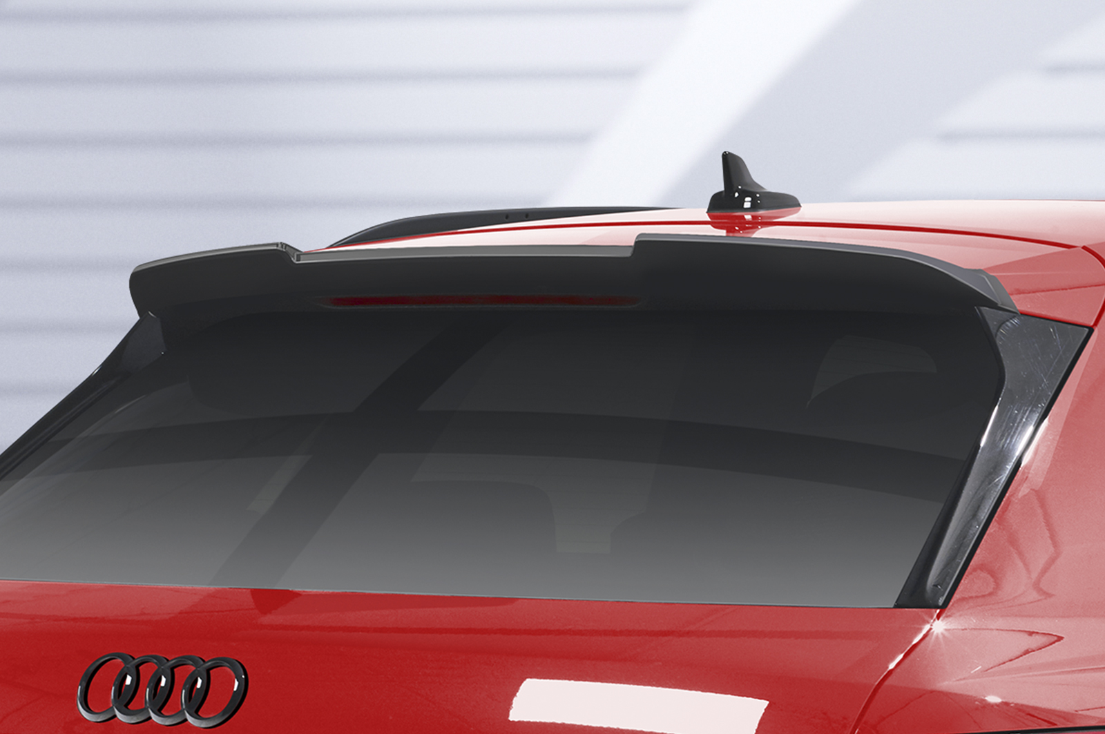 Spoiler Audi Q3 S-Line F3 CSR Glans Zwart