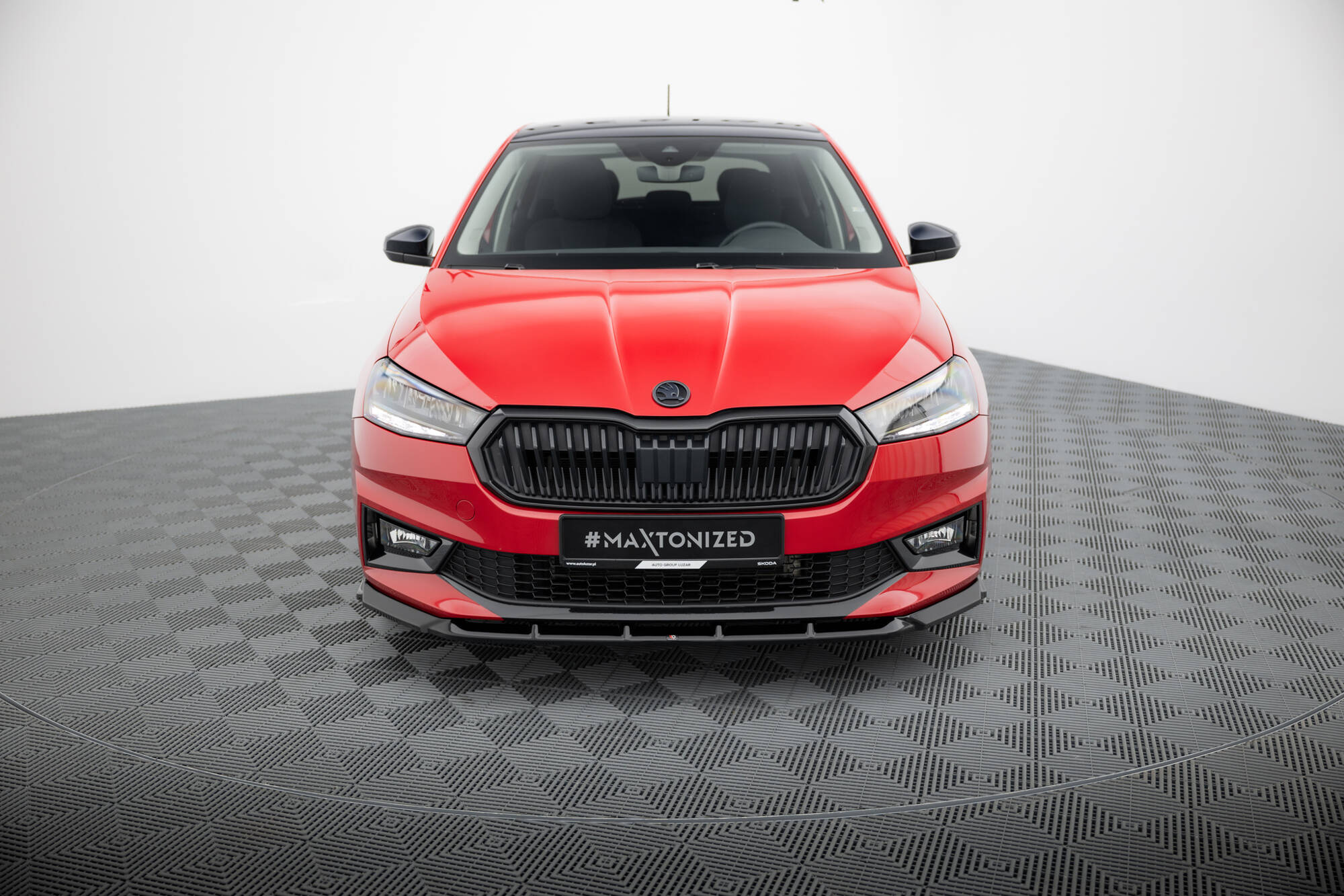 Bodykit Skoda Fabia MK4 Maxton Glanzend zwart