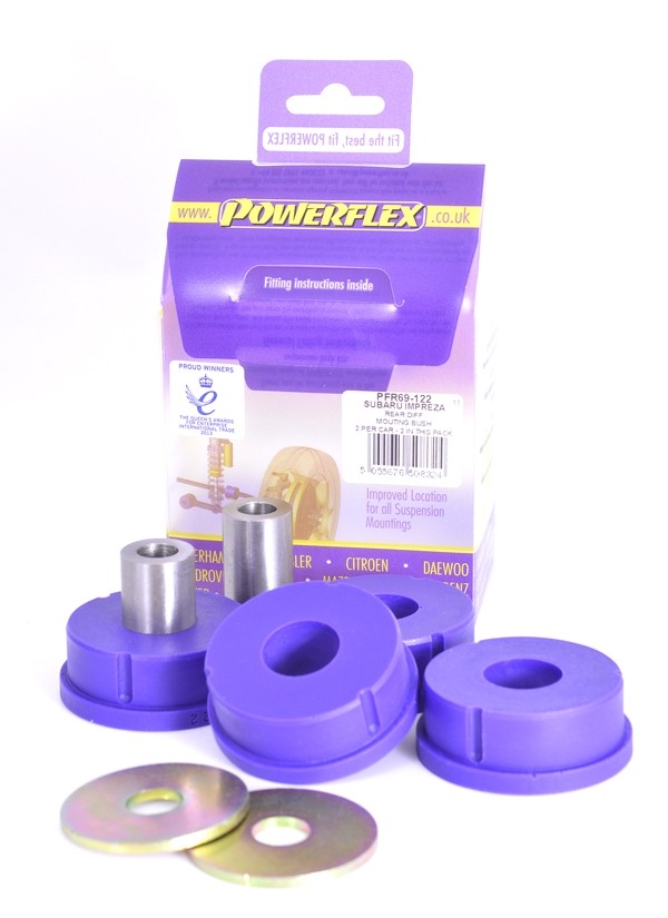 Subaru Legacy BD, BG 93 to 99 Rear Diff Mount - PowerFlex PFR69-