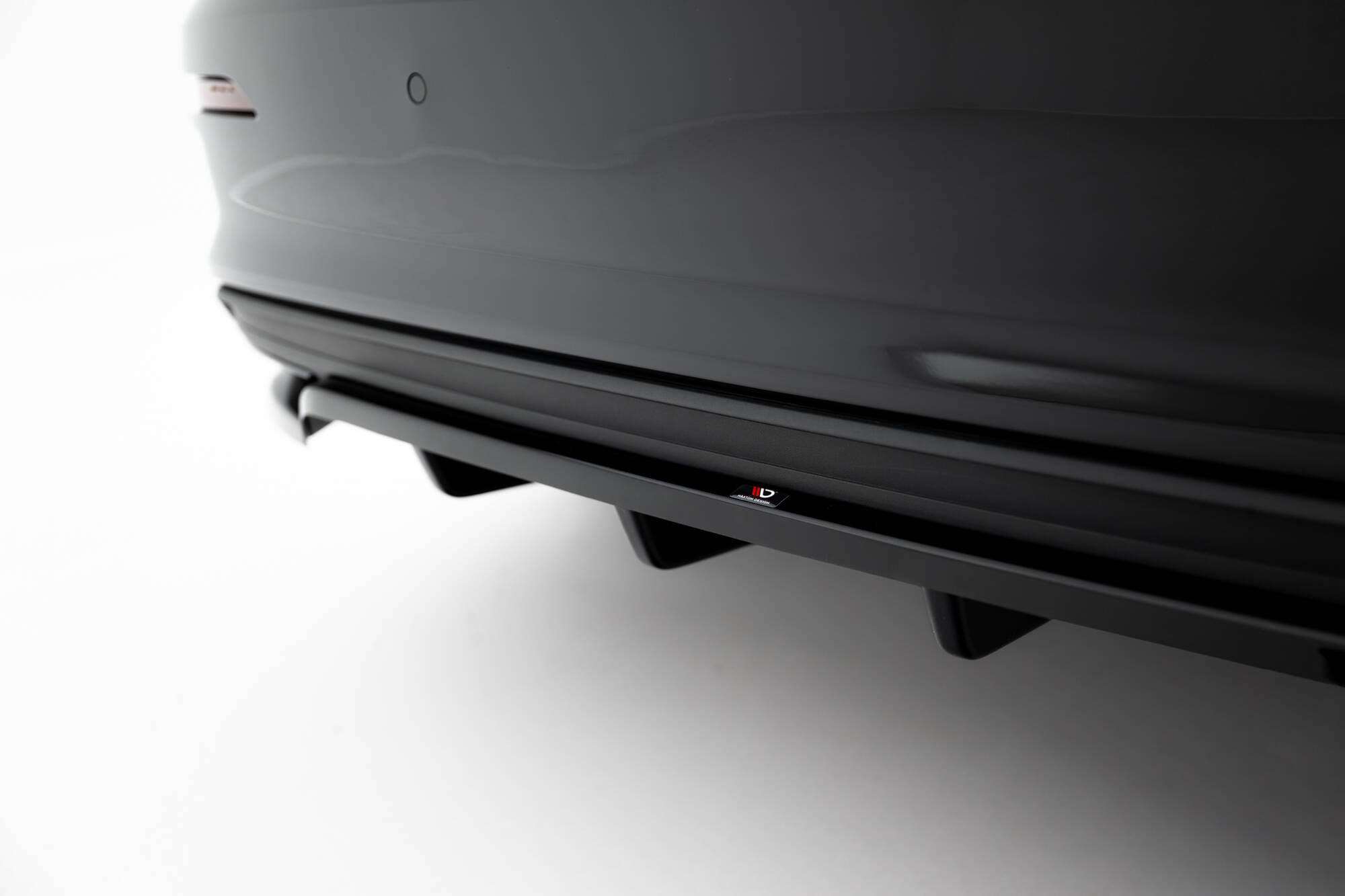 Achter Diffuser Audi A3 Sedan 8Y Maxton Glanzend zwart