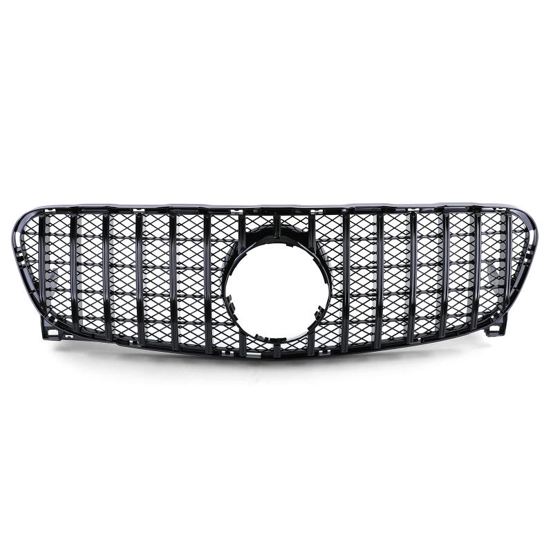 Grill Mercedes GLA X156 13-16 Glanzend Zwart