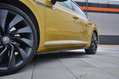 Zijskirts Volkswagen Arteon Maxton Zwart Glans