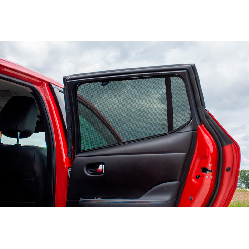 Set Car Shades (achterportieren)  Nissan Leaf (ZE1) 2018- (2-delig)