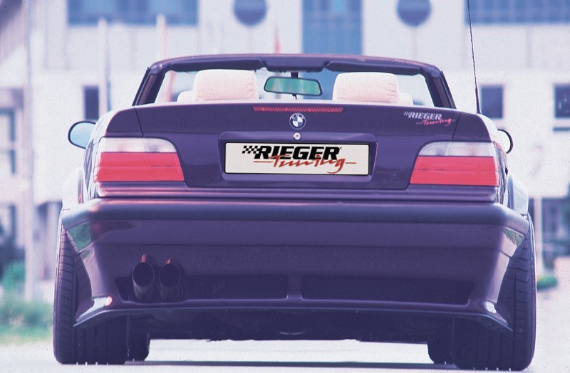 Spoilerzwaard voor Achterbumper BMW E36 Niet compact Rieger