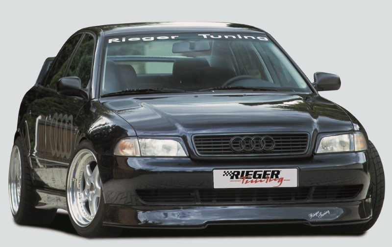 Spoilerzwaard voor Voorspoilerlip Audi A4 B5 Vanaf model 99 Rieg