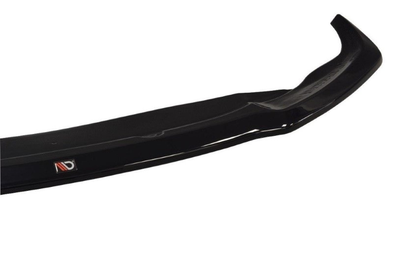 Voorspoiler V.2 Audi RS7 C7 FL Maxton Glans Zwart
