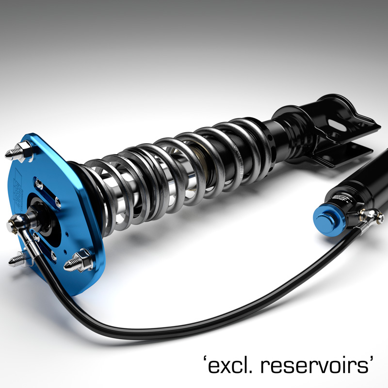 Cobra EVO-R Schroefset  BMW 3-Serie E30 Touring (2WD) 316-325i/324D/TD (Veerpoot ø51mm) 1987-1995 40-80/30-60mm