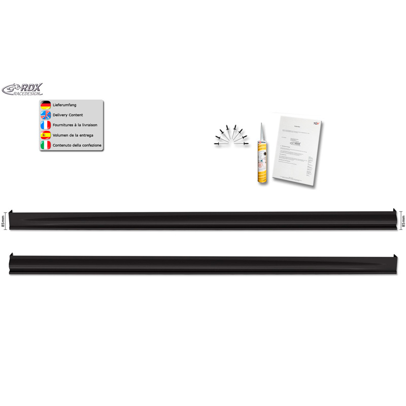 Sideskirts  Ford B-Max 2012-2017 'Edition' (ABS)