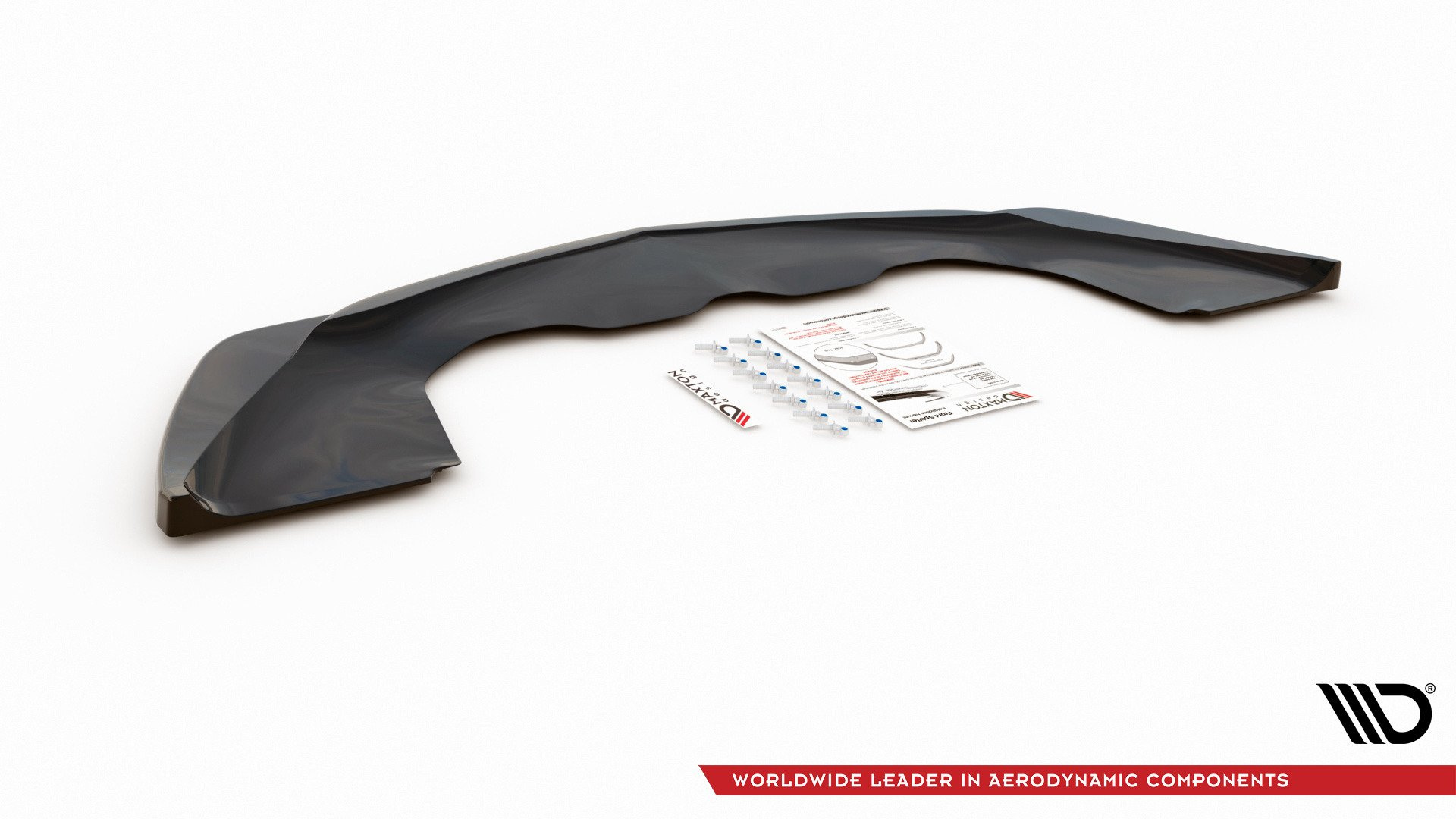 Voorspoiler Alfa Romeo 4C Maxton Glans Zwart