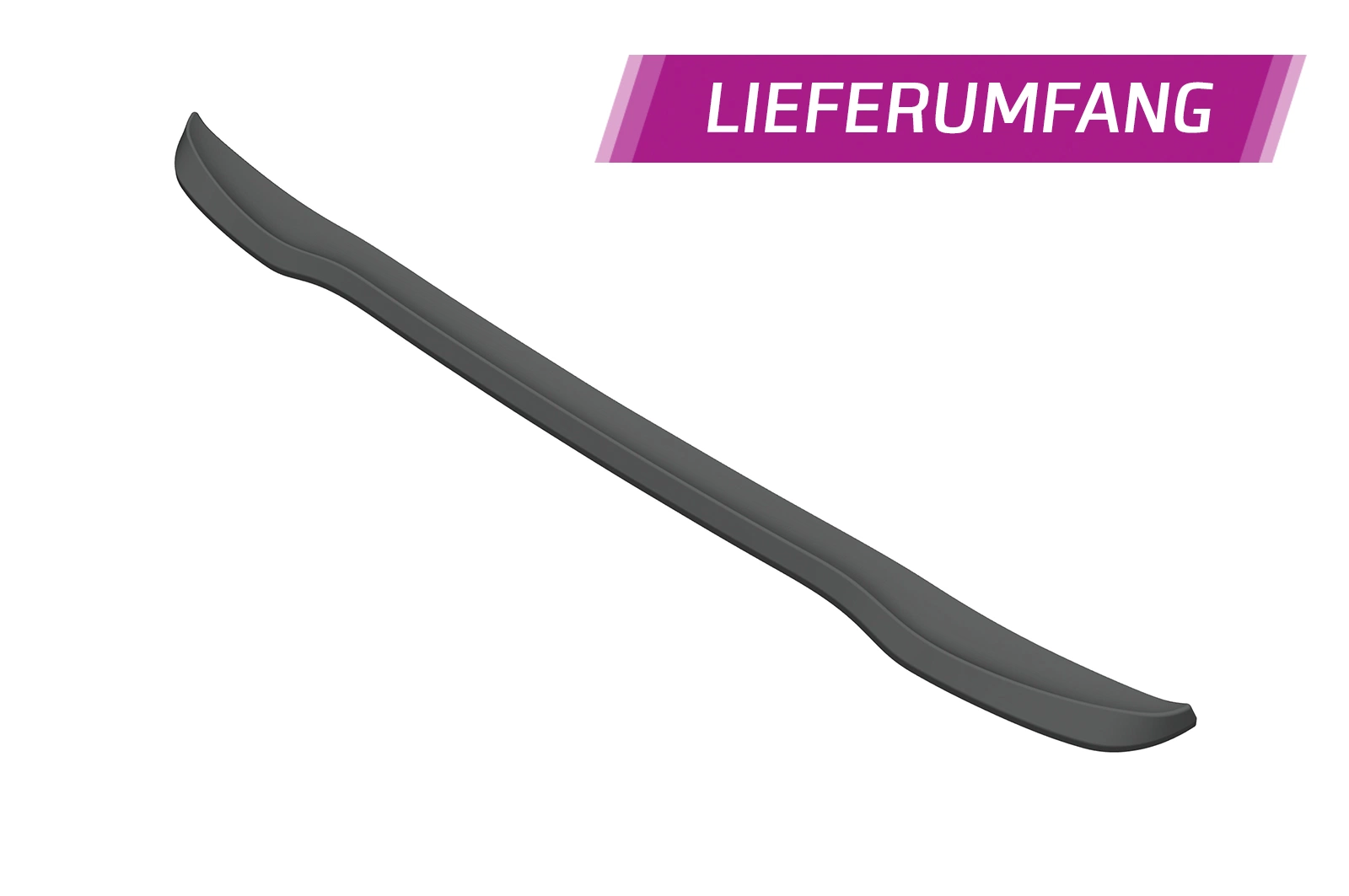 Voorspoiler Smart EQ fortwo (fortwo 453) glans zwart – CSR Automotive