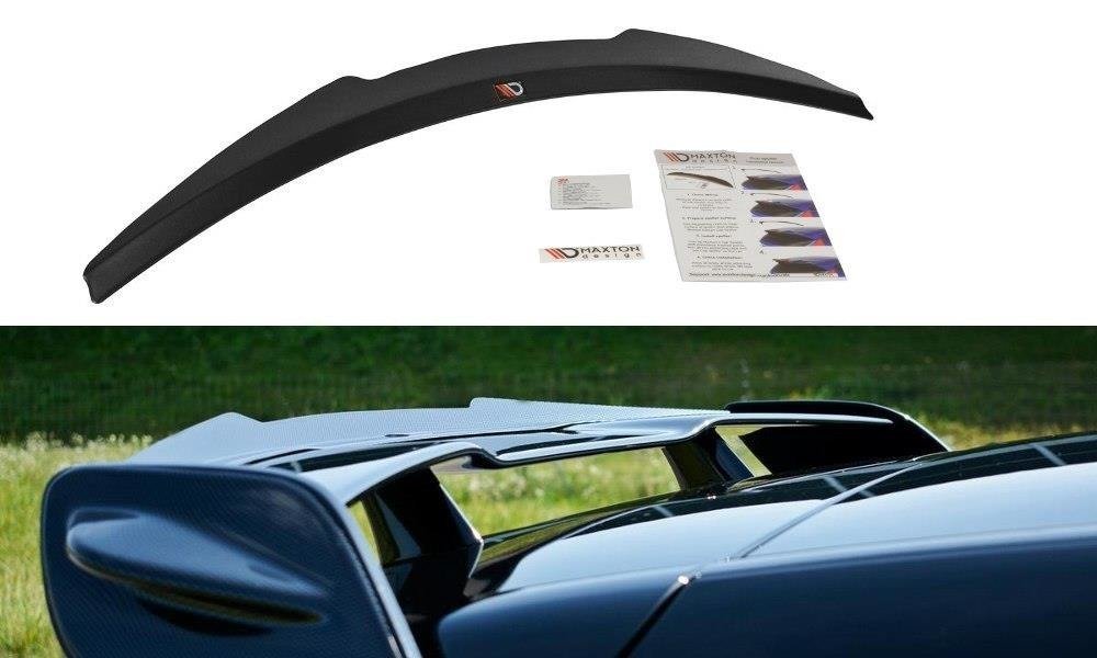 Achterspoiler Lip Mercedes W176 A45 AMG Facelift Glans Zwart Maxton