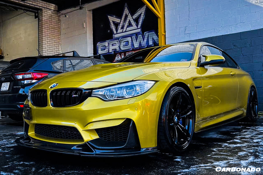 BMW M3 F80 & M4 F82 BS Style Carbon Fiber Voorspoiler 2014-2020