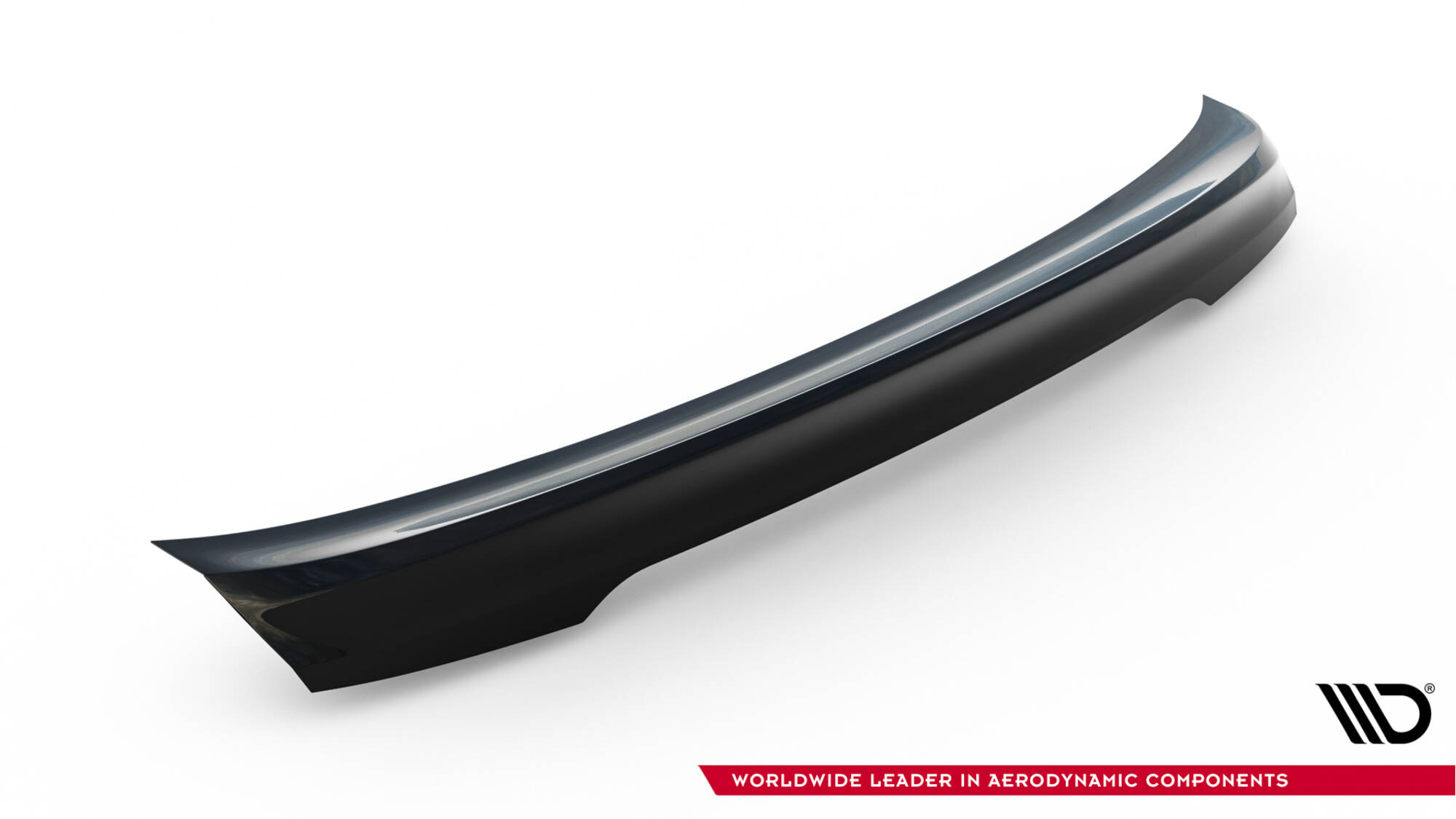 Spoiler CSL Look BMW 5 Sedan F10 / F10 Facelift Maxton Glanzend zwart