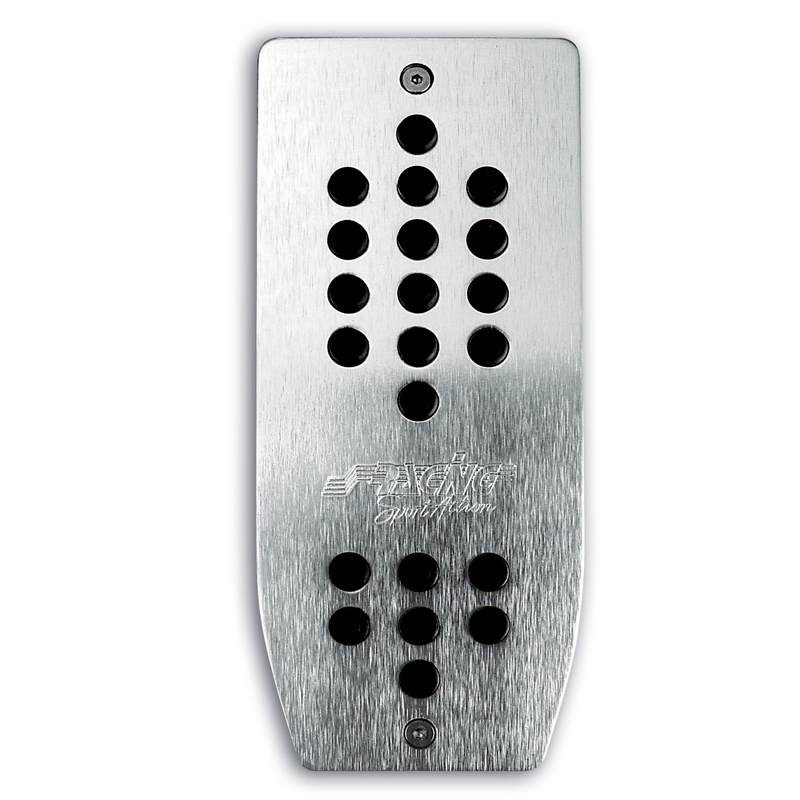 Simoni Racing Voetsteun Ergal - Aluminium/Rubber