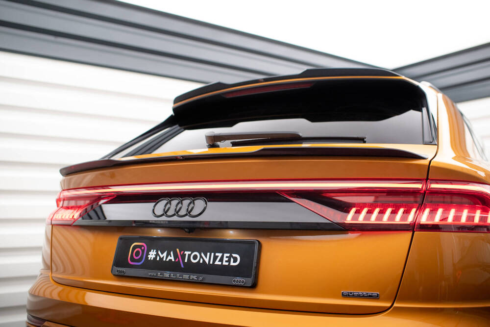 Spoiler Audi Q8 S-Line / SQ8 Maxton Glans Zwart
