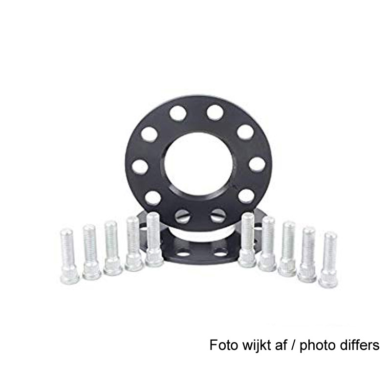 H&R DRS-MZ-Systeem Spoorverbreders 10mm 5x108 - Naaf 63,3mm - Boutmaat M14x1,5 -   Jaguar/Range Rover/Ford - Zwart