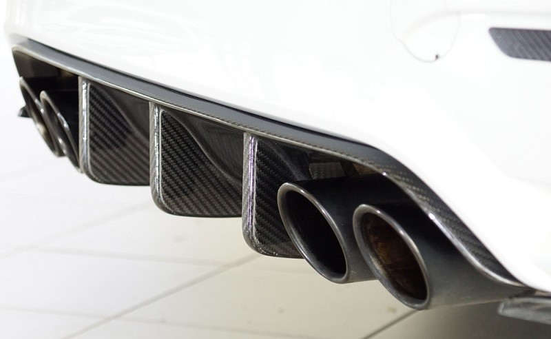 Achterbumper Diffusor Carbon Rieger BMW M4/M3 F82/F80 2014-