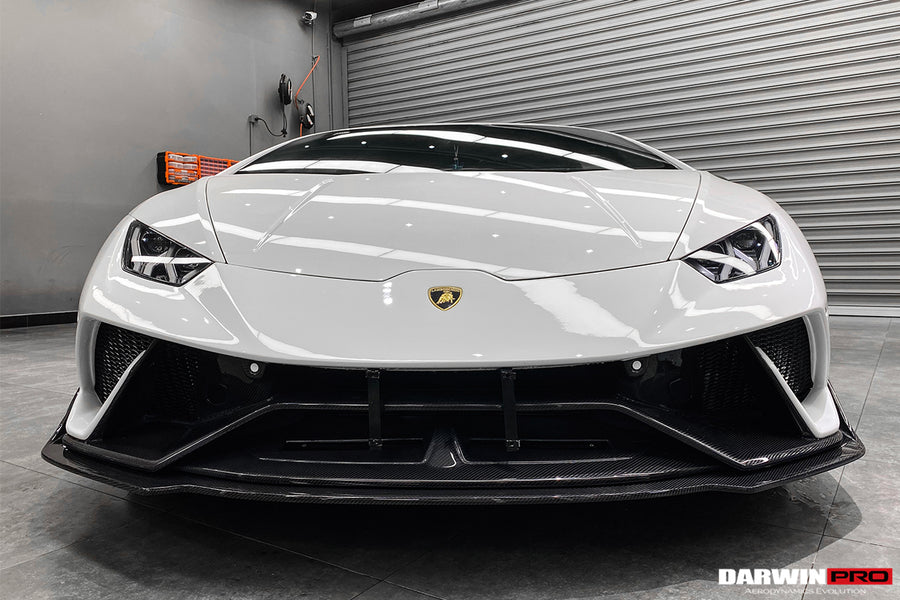 Lamborghini Huracan LP610/LP580 BKSS Style Deels Carbon Front Bumper w/ Lip 2015-2020