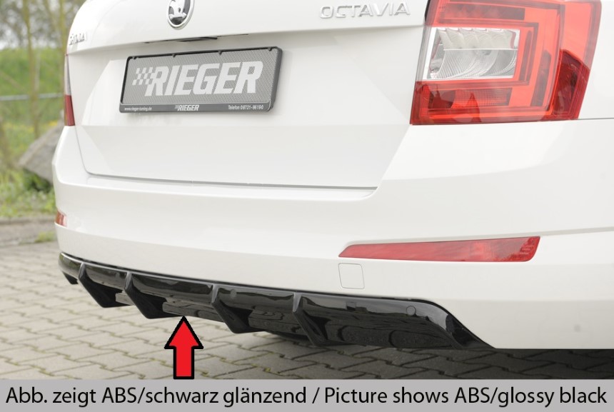 Diffuser Skoda Octavia (5E) pdc Rieger