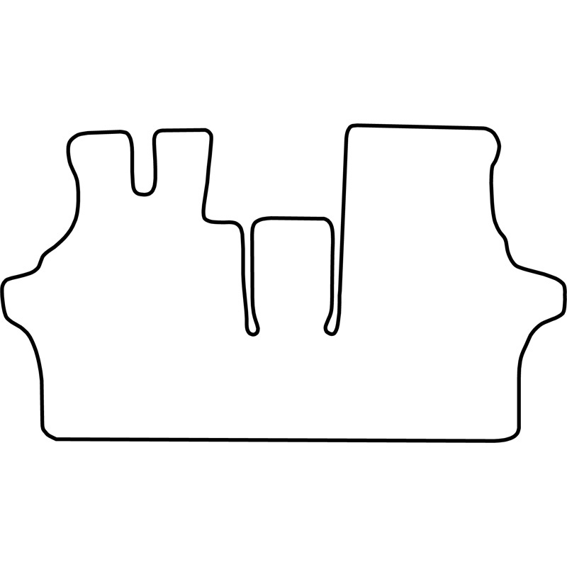 Automatten Velours  Mercedes Vito 1996-1999 (alleen voor)