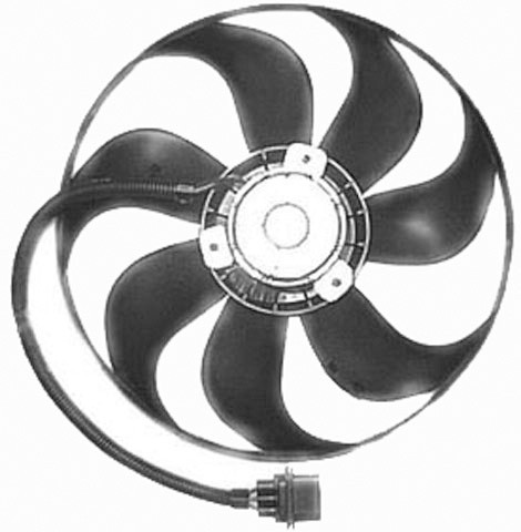 Radiator FAN AUDI/A3/IBIZA/VW Polo 9N 01-05 345 mm. 1.4 FSI 16V