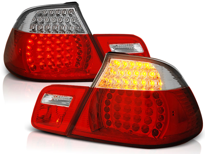 Achterlichten BMW E46 Cabrio 99-03 LED facelift-look