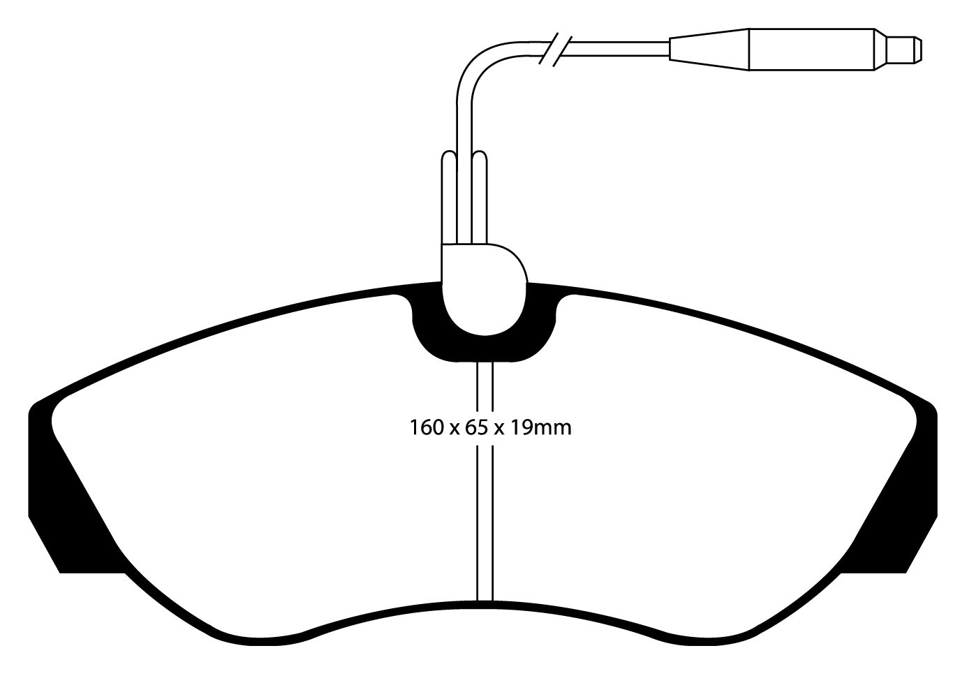 EBC Brakes FIAT BEDRIJFSWAGEN Ducato (1.8 ton) 2.5 TD 94-99 Remb