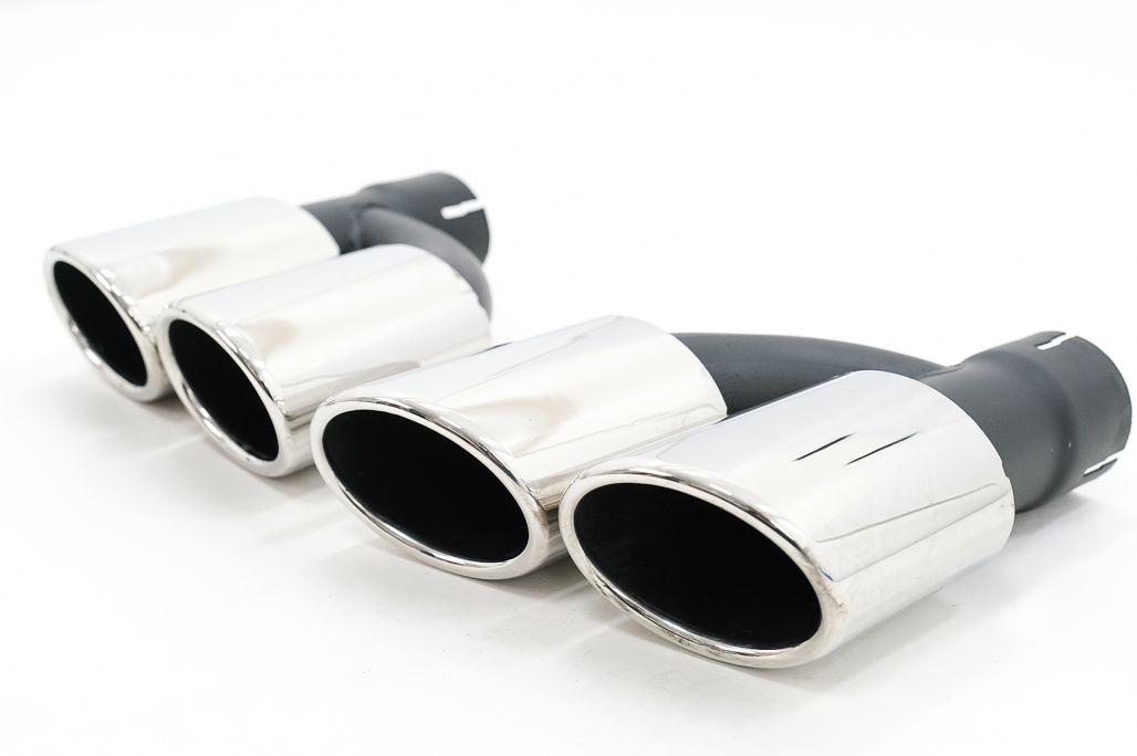 Diffuser S5 Look Audi A5 F5 FL S-Line 2020- Glans Zwart