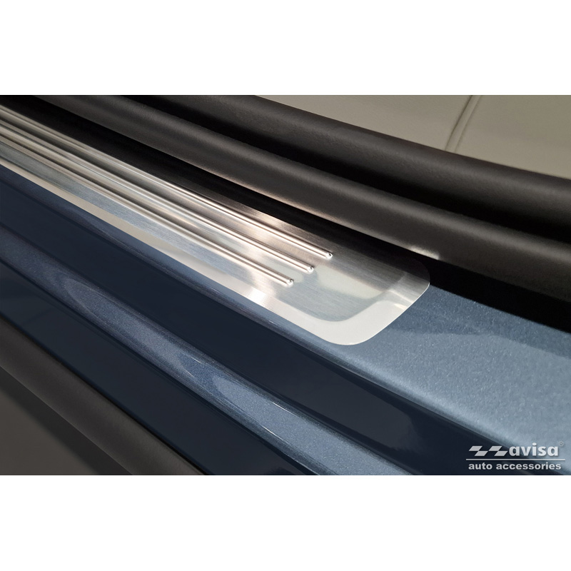 RVS Instaplijsten  Volvo XC60 II 2017-2021 & FL 2021- incl. R-Design - 'Lines' - 4-delig