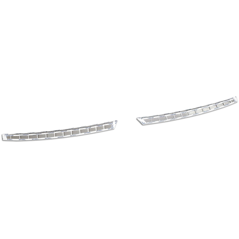 Avisa RVS Achterbumperprotector  KIA EV3 GT 2024- - Zilver - 2-delig