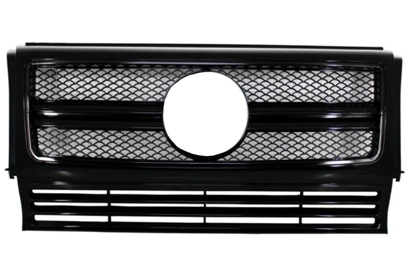 Grill Mercedes W463 G-Klasse 90-14 G65 A-Design Piano Zwart
