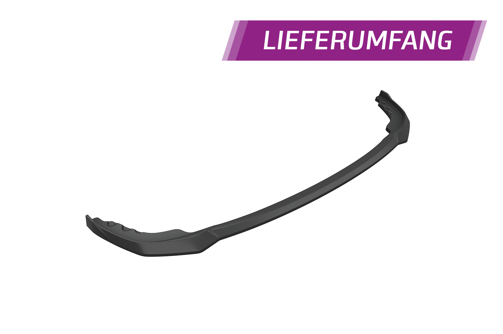 Voorspoiler BMW 3 Serie M Pakket LCI G20 / G21 CSR Glans Zwart